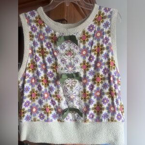Anthropologie Reath and Wren top/vest